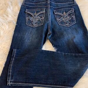 Nine West Bling Jeans. Size 8/28 average